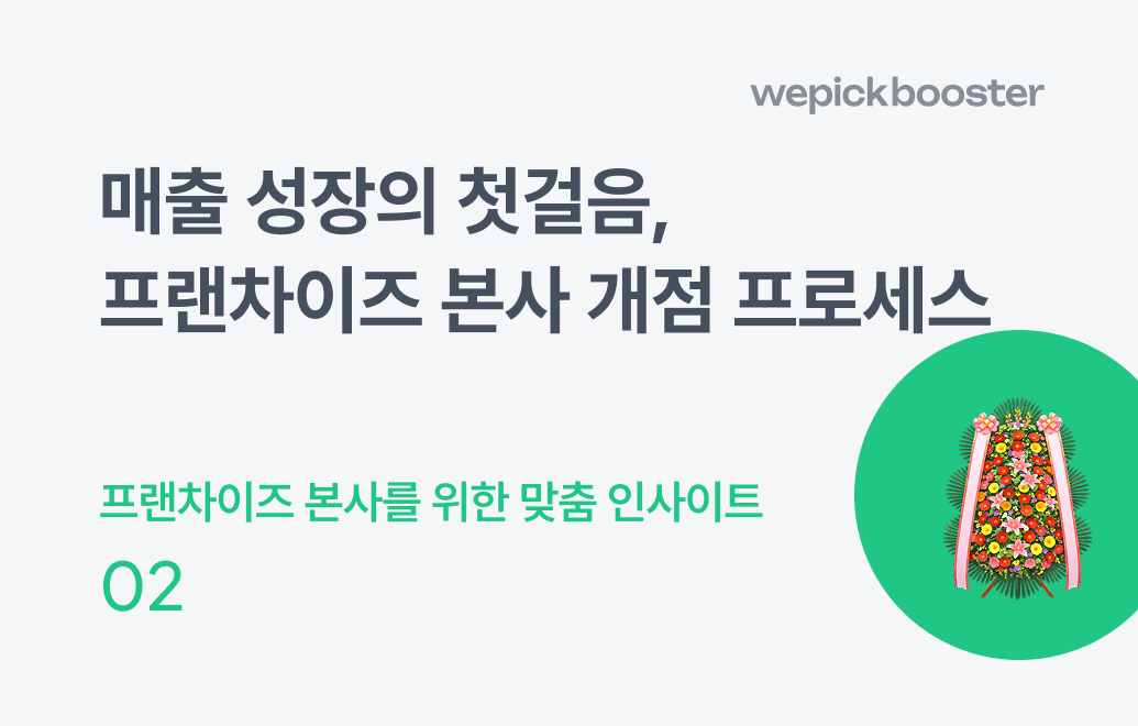 매출 성장의 첫걸음, 프랜차이즈 본사를 위한 개점 프로세스
